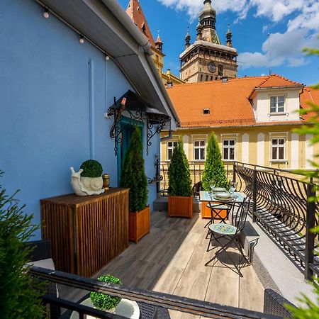 Appartement Blue House Citadel Sighişoara Extérieur photo